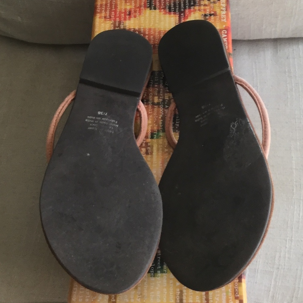 With Box Jeffrey Campbell Blush Suede Malia Sandal - Picture 3 of 4